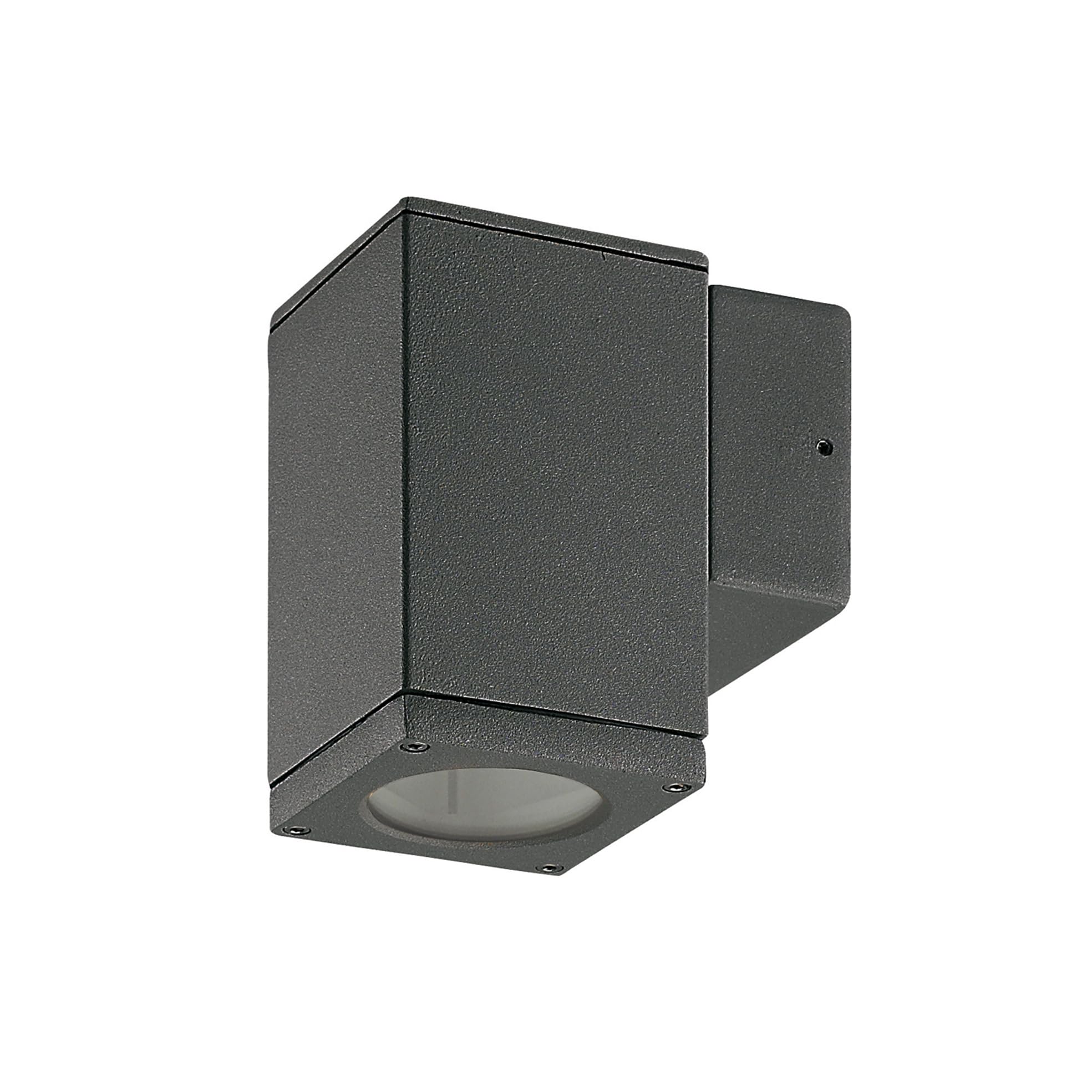 Applique IP54 GU10 35W anthracite Dopo CUB pour éclairage extérieur chic