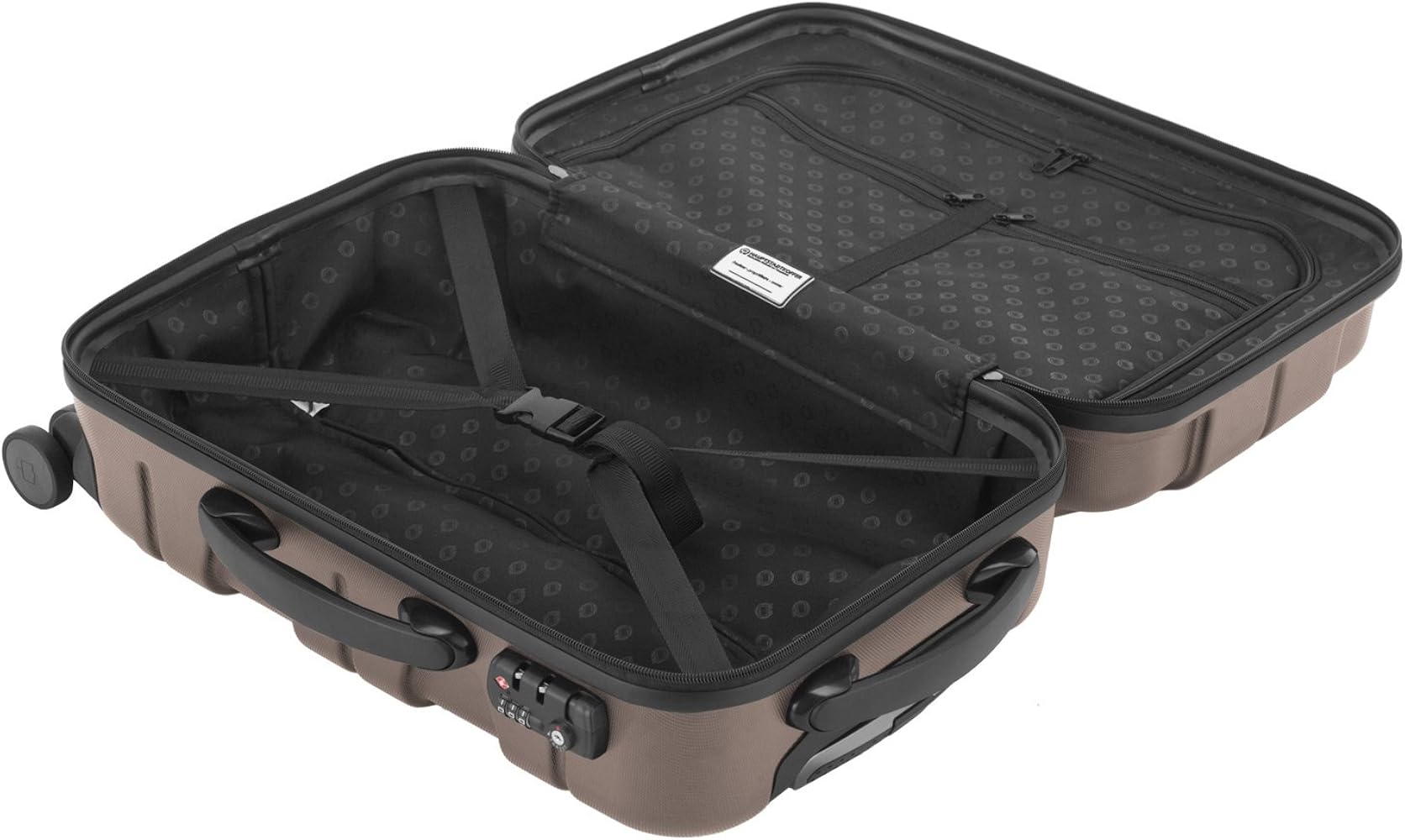 Serrure TSA Sécurité Valises Rigides HAUPTSTADTKOFFER X-Kölln - Set 2 Pièces - 55cm + 76cm - 4 Roues 360° Set Valise Rigide