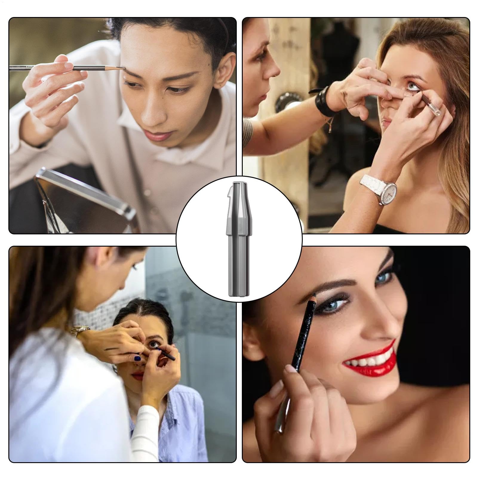 Taille-crayon de maquillage pour les yeux | Crayon façonneur pour sourcils - Crayon à sourcils Portable pour femmes et filles, maquillage