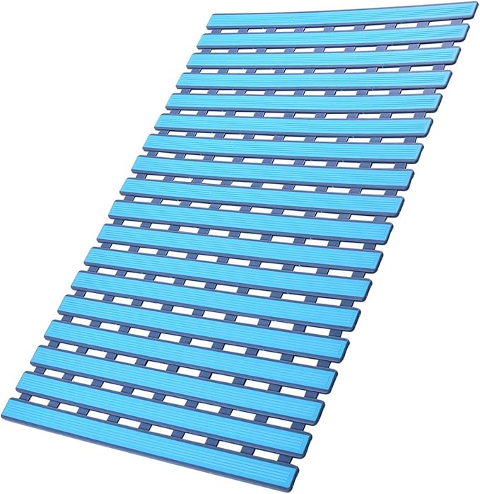i frmmy Anti Slip Bath Shower Floor Mat with Drain Hole