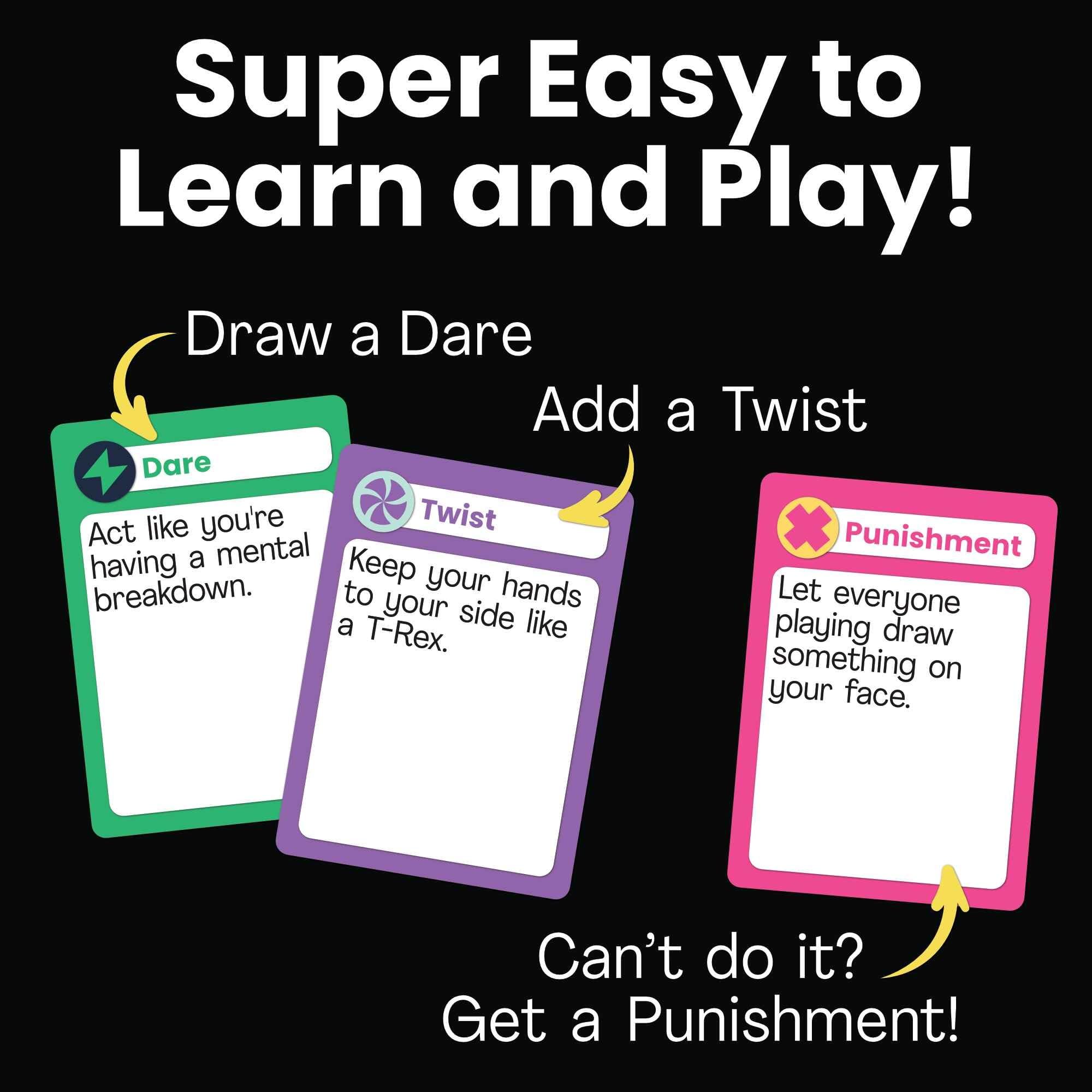 Punish Me, Daddy - Wildes Partyspiel für Erwachsene ab 18 Jahren, lustige Pflichten, Drehungen und Strafen, lustiges Kartenspiel für Partys, Spielabende und Trinkspiele, leicht zu lernen