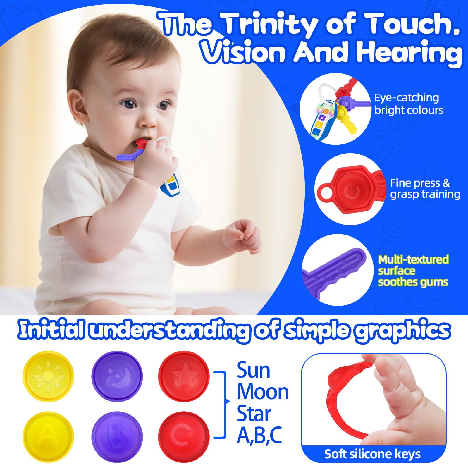Car Keys Teething Toys for Baby - Image 4
