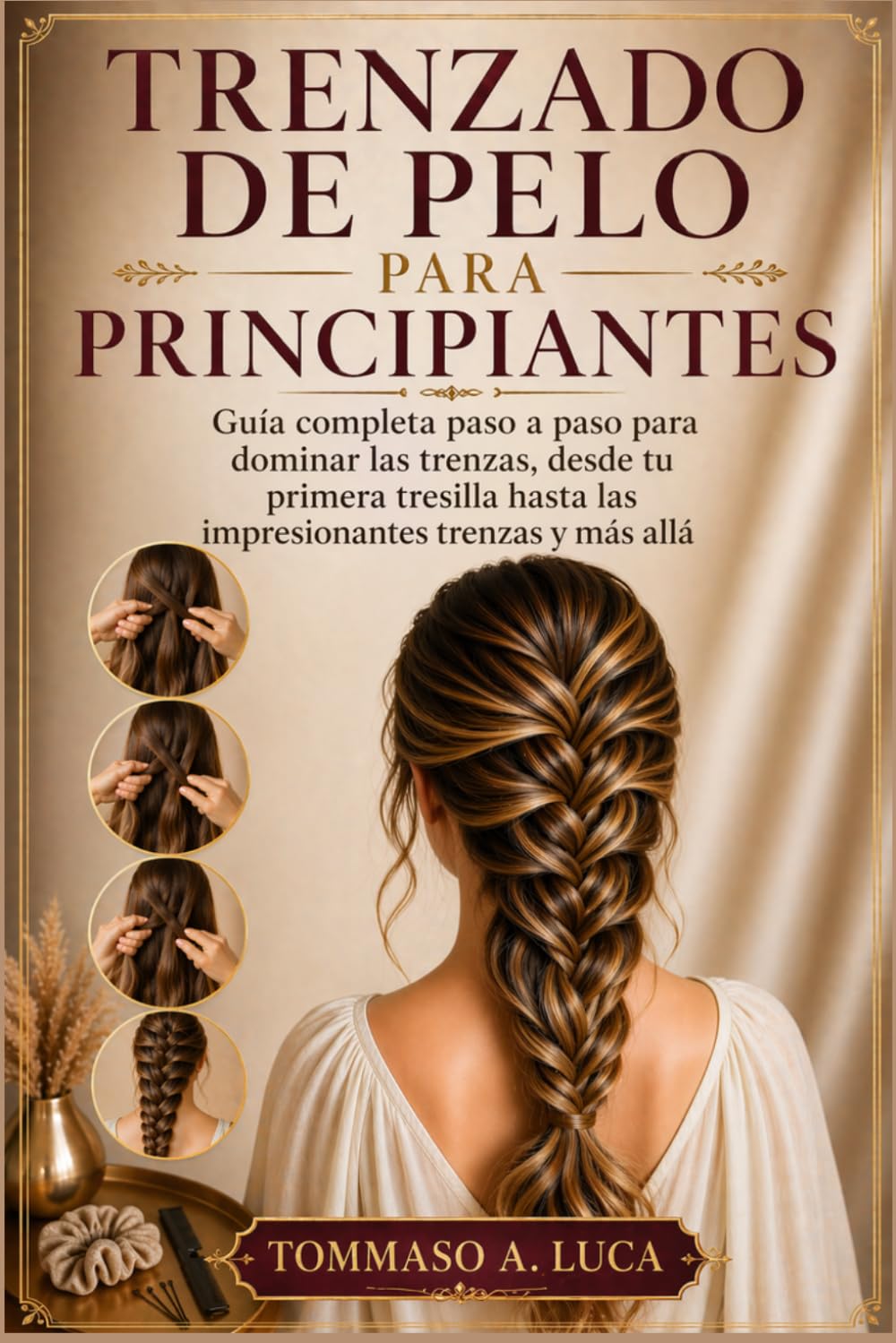 TRENZADO DE PELO PARA PRINCIPIANTES: Guía completa paso a paso para dominar las trenzas, desde tu primera tresilla hasta las impresionantes trenzas y más allá