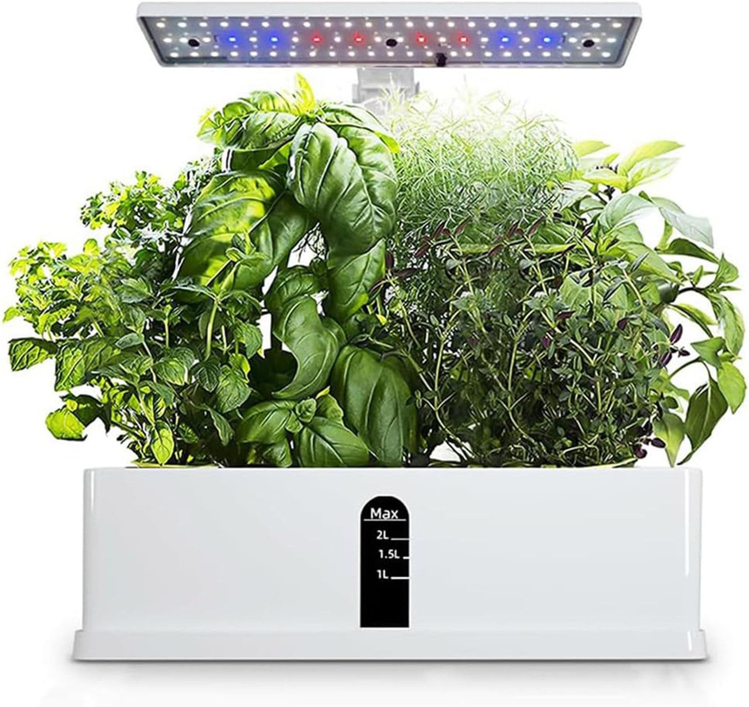 Hydroponics Growing System - 9 Pods, 23W LED Grow Light, Automatic Timer Germination Kit, Adjustable Smart Garden Planter for Home and Kitchen