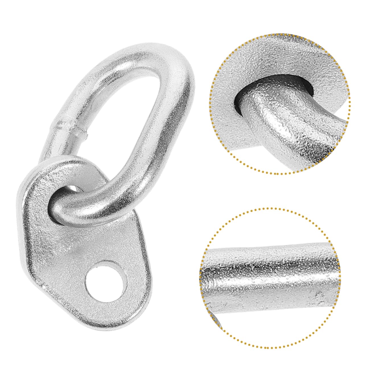 Cabilock 2pcs Metal Engine Lifting Eye for Support Bar Engine Flip Bracket Lifting Leveler Heavy Duty Mounts
