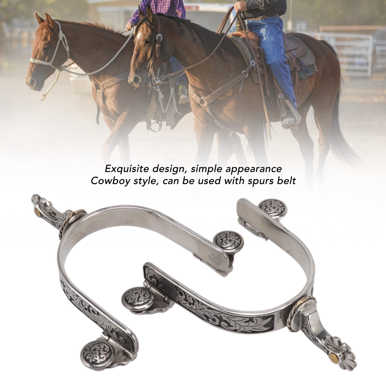 Une paire avec des éperons de cheval de boule de r... – Grandado Une paire avec des éperons de cheval de boule de r... – Grandado