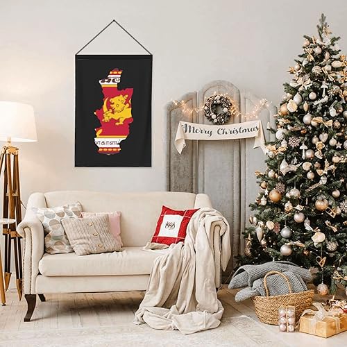 Miniatura 3 de Central Province Flag Map Garden Flag 12.5"x18" Inch Double Sided Garden Flags Home Lawn Outdoor Decor Flags Party Banner Welcome Flag