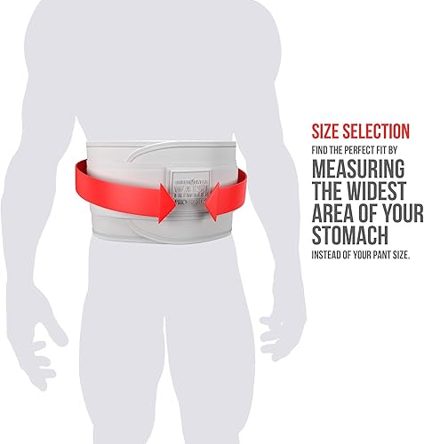 Vista 12 de Sports Research - Faja reductora de cintura Sweet Sweat, la banda de sudoración aumenta la temperatura del estómago para reducir el peso del agua