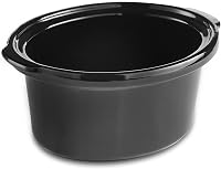 VonShef Lassú Főző 6,5L Piros Elektromos Főzőedény Üveg Fedéllel Rozsdamentes Acél 290W Crockpot Ételkészítő 6