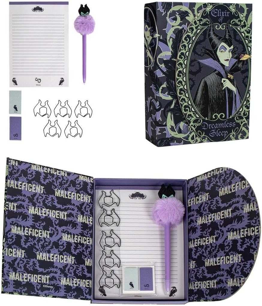Cerdá- Stationery Set Disney Villains 15.0 x 21.0 x 3.5 cm (2700001198)