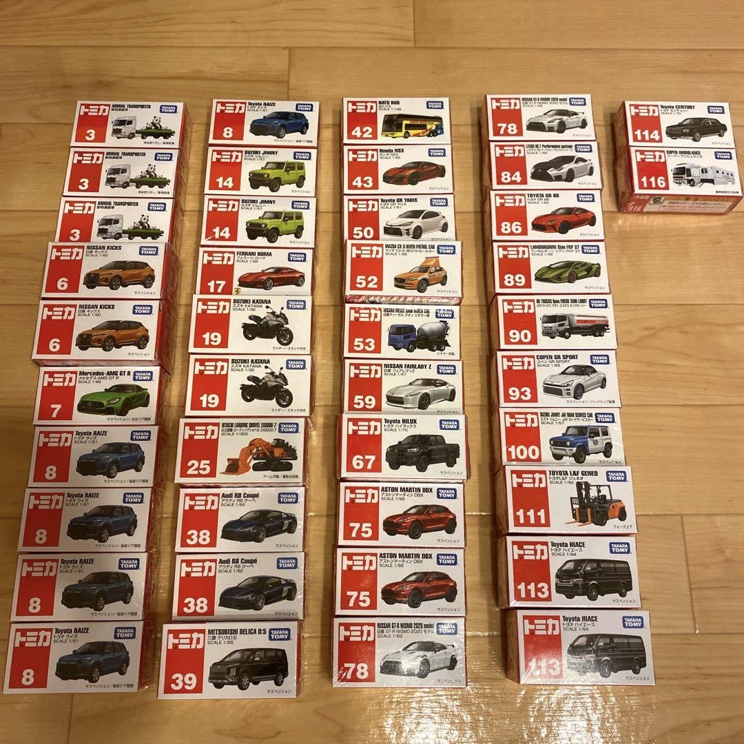 トミカ まとめ売り 42台 【公式通販】