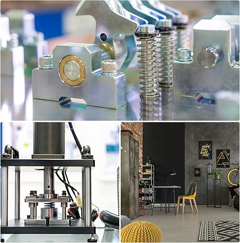 Miniatura 4 de METALLIXITY Resortes de compresión (0.020 x 0.118 in de diámetro exterior, 0.787 in de longitud libre) 20 unidades, resorte de extensión de acero