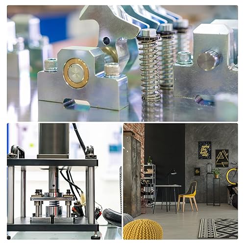 Miniatura 4 de METALLIXITY Resortes de compresión (0.031 x 0.315 in de diámetro exterior, 1.969 in de longitud libre) 20 unidades, resorte de extensión de acero