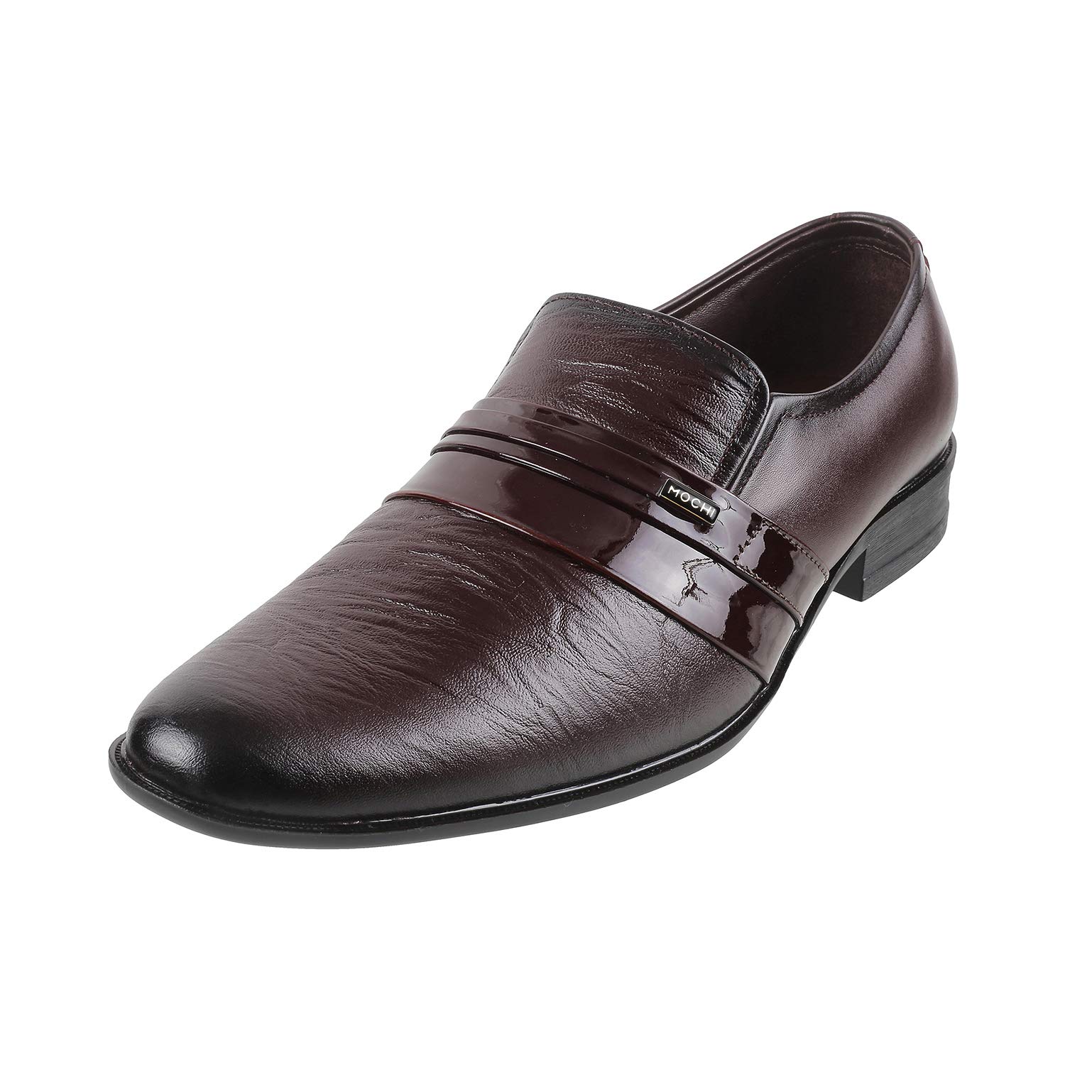 Mochi Mens Leather Maron Mocassin (Size (9 UK (43 EU)) Maroon (B09273LFXK) Amazon Price History, Amazon Price Tracker