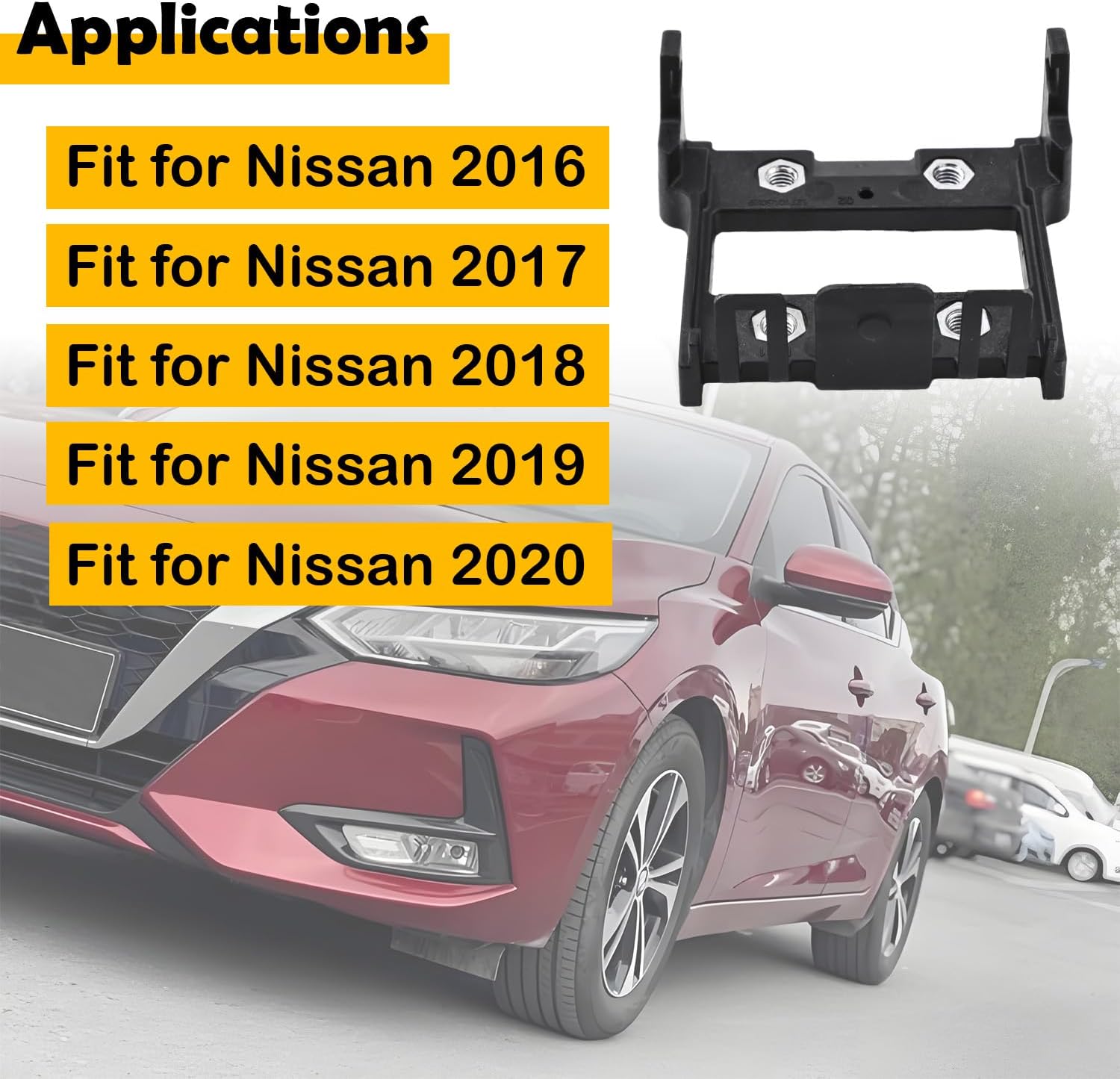 1271015029 Radar Sensor Bracket Compatible with Nissan 2016-2020