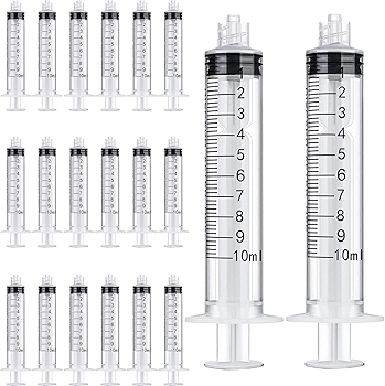 OLCANA 10ml Luer Lock注射器 30只装