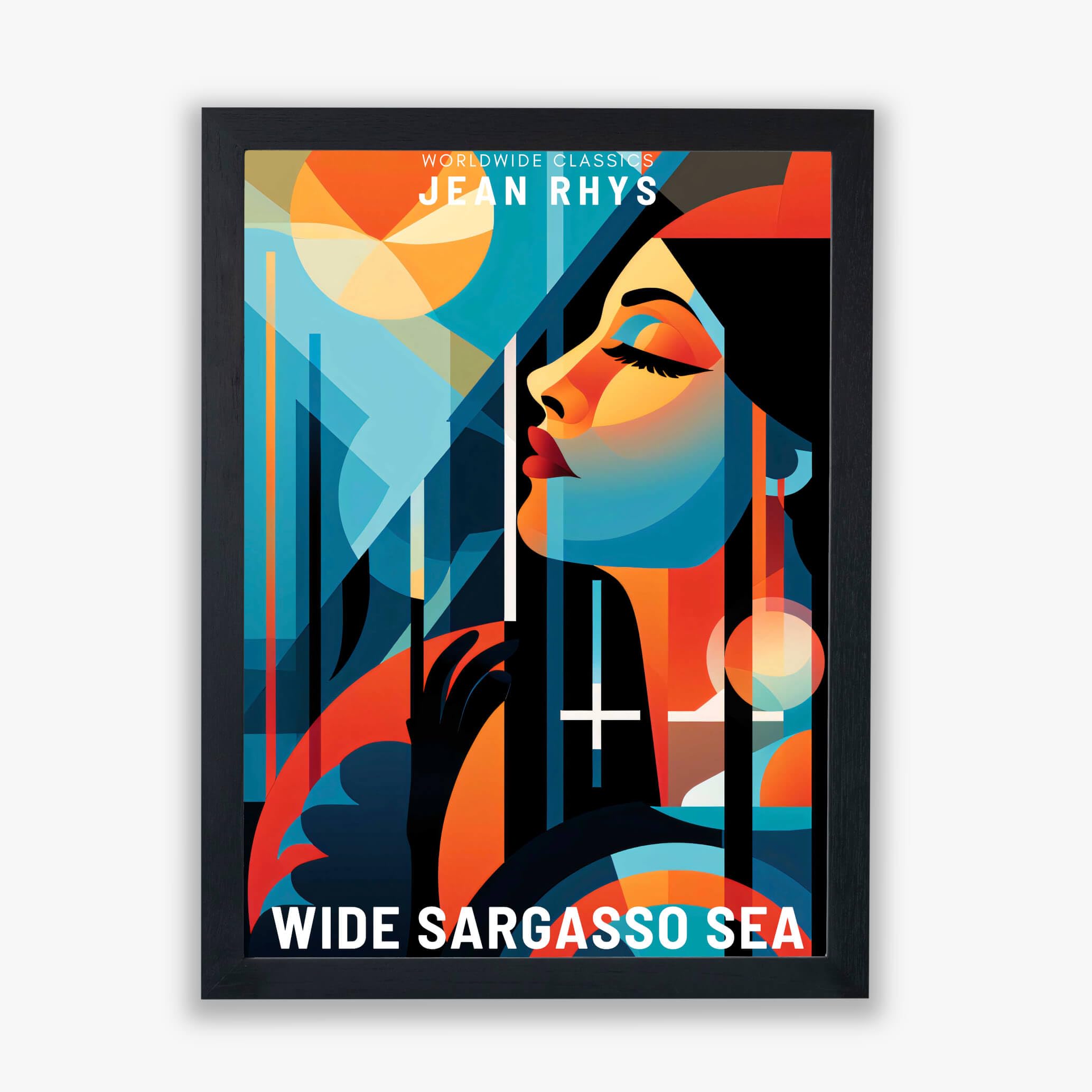 Poster Mer des Sargasses : idée cadeau unique pour passionné de lecture
