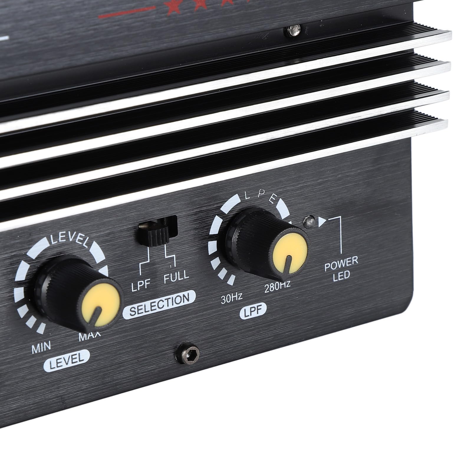 Naroote Płytka Wzmacniacza Samochodowego 12 V o Dużej Mocy 1800 W dla Subwoofera Doskonały Dźwięk dla Samochodowego Sprzętu Audio Konstrukcja ze Stopu Aluminium