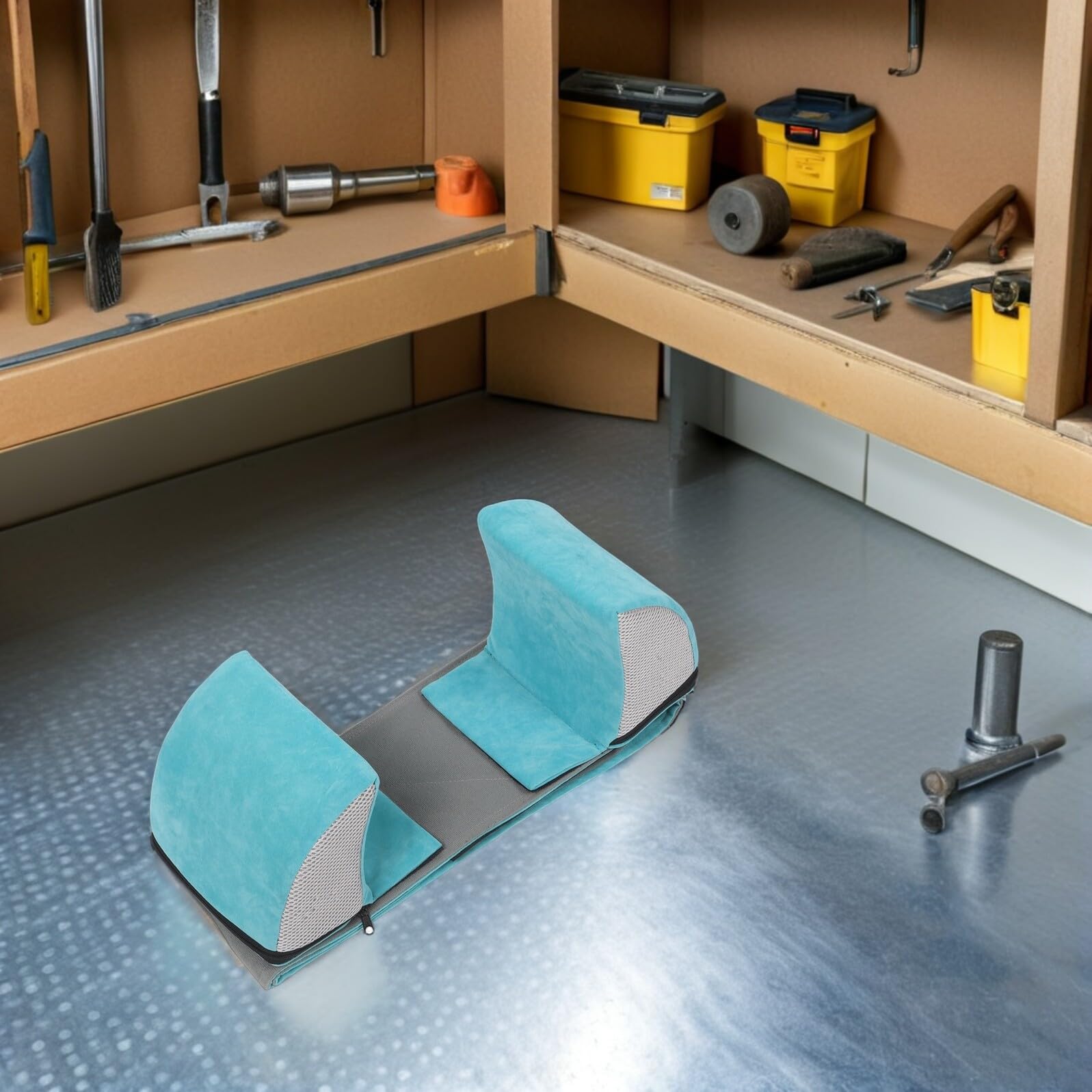 Cojín de Apoyo Lateral para Silla de Ruedas, Respaldo Lumbar | Antideslizante, Tela Esponja, Ajuste Flexible, Uso en Casa y Centros Médicos