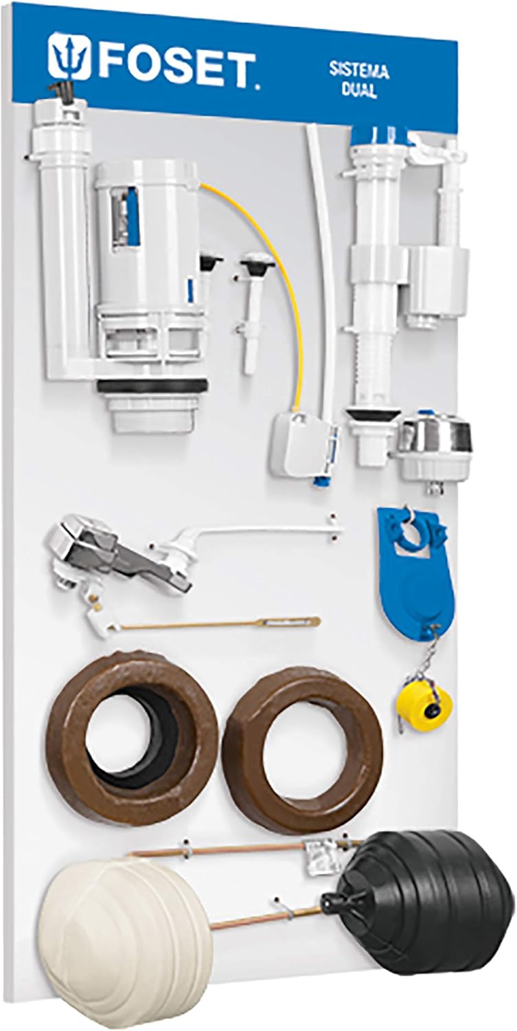 Merchandiser with WC DUO accessories, Foset