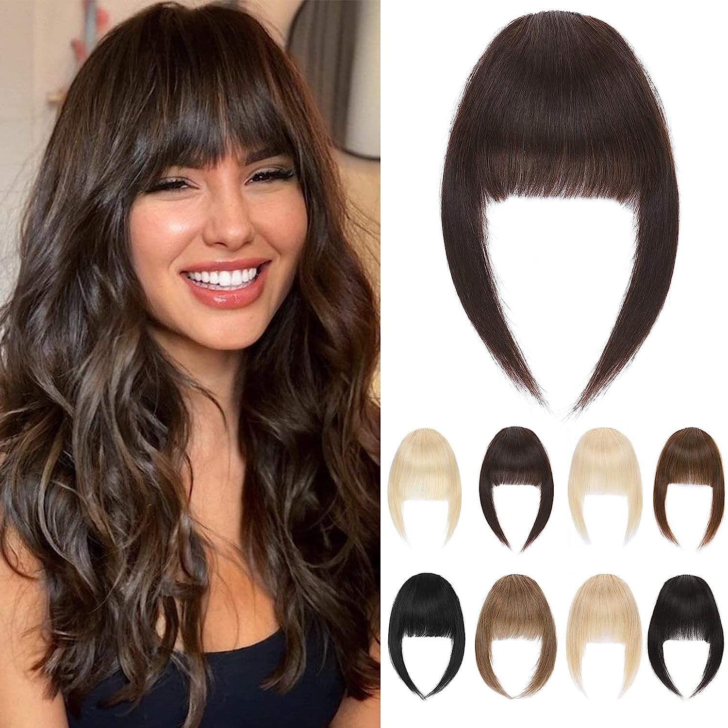 S-noilite Clip in Bangs