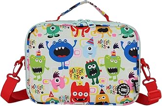 CUBS Classic Lunch Bag With Shoulder Strap Monster Party 2