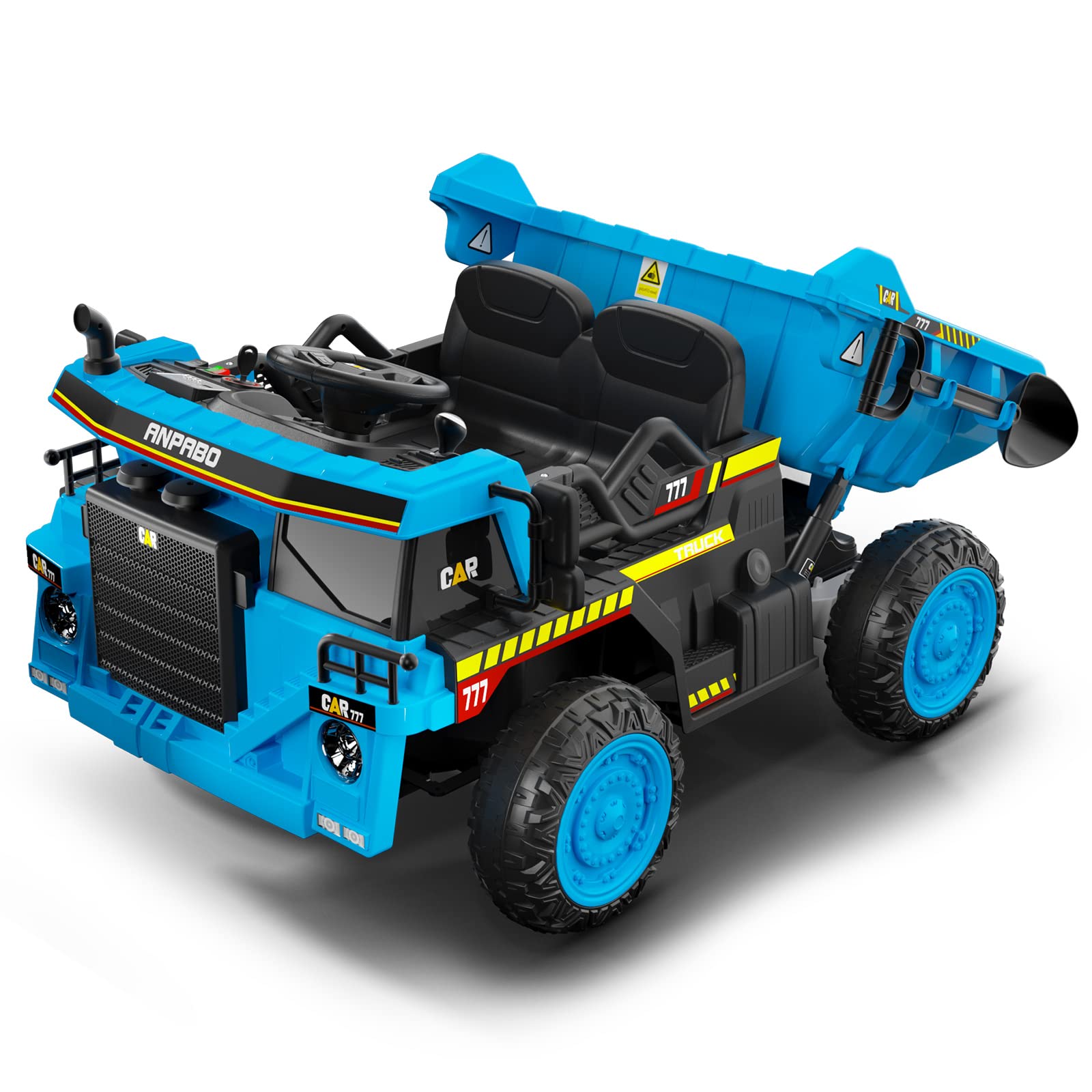 Buy ANPABO Ride on Tractor, 12V Ride on Dump Truck with Remote Control