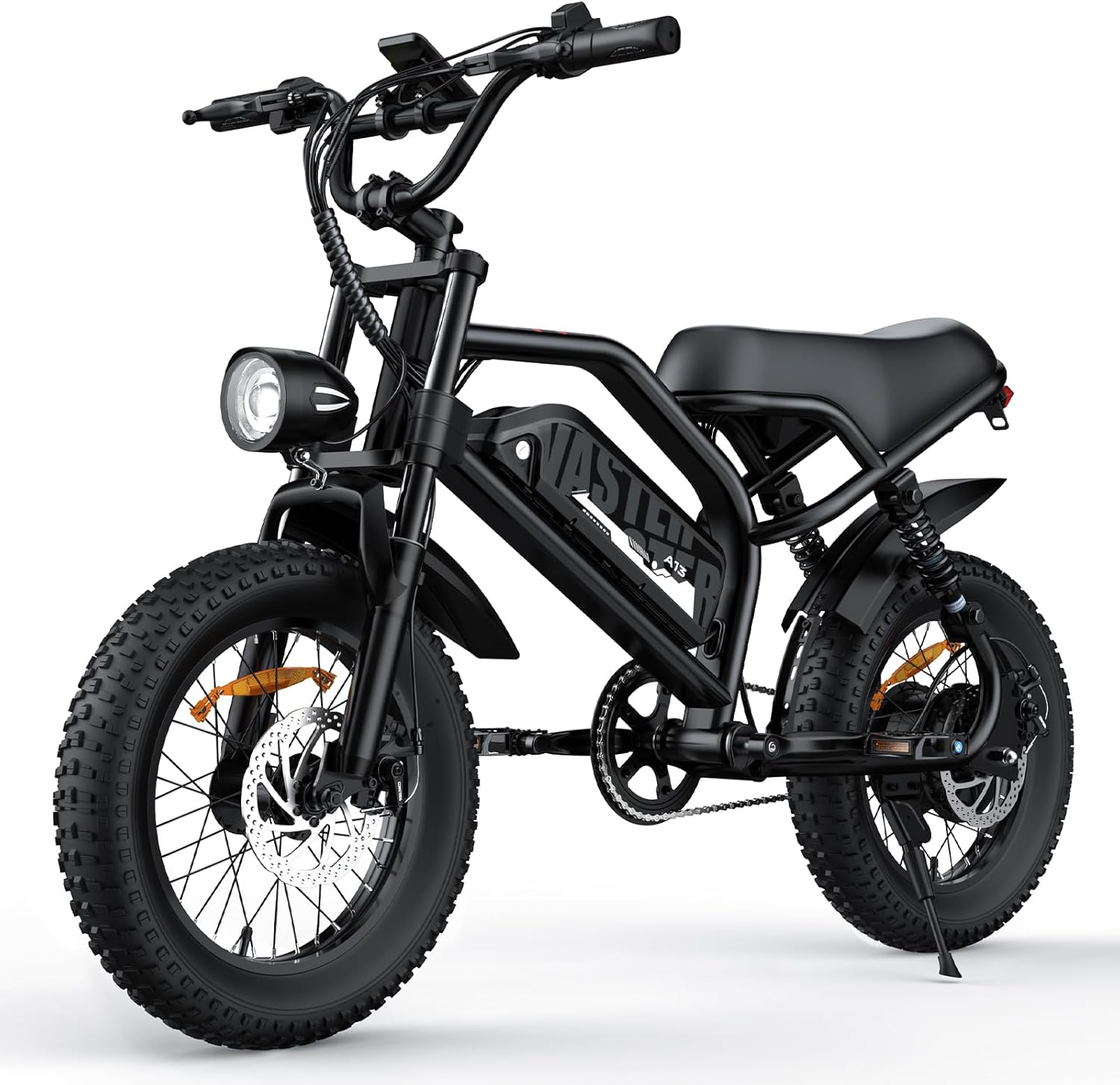 VDL Mountain Electric Bike for Teens/Adults, 16" Fat Tire Ebike, Wider Seat 500W Peak Motor with Removable Battery, 20MPH, UP to 35 Miles Mountain Bike, Teenagers ebike for Leisure Riding&Commuting