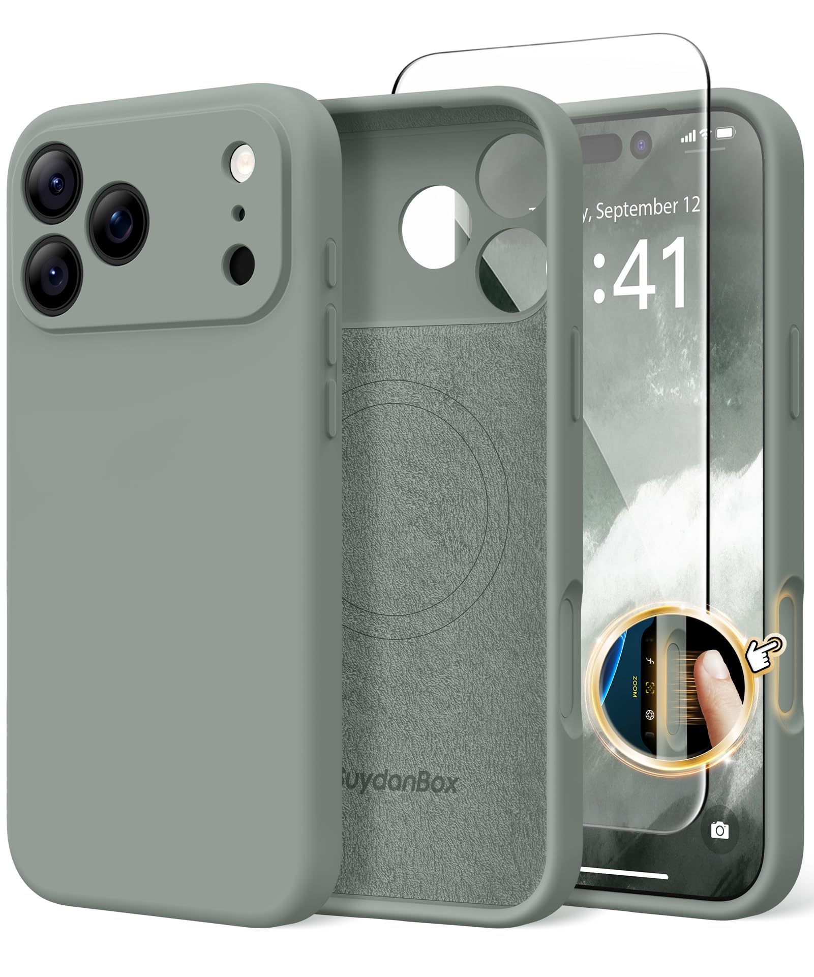Magnetic for iPhone 18 Pro Max/iPhone 17 Pro Max Case Silicone