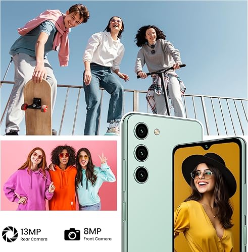 Miniatura 4 de A09 teléfonos Android desbloqueados 8 GB RAM 128 GB ROM 256 GB Expandir 6.6 '' Pantalla HD Android 12 Smartphone barato 13MP AI Cámara 4000mAh