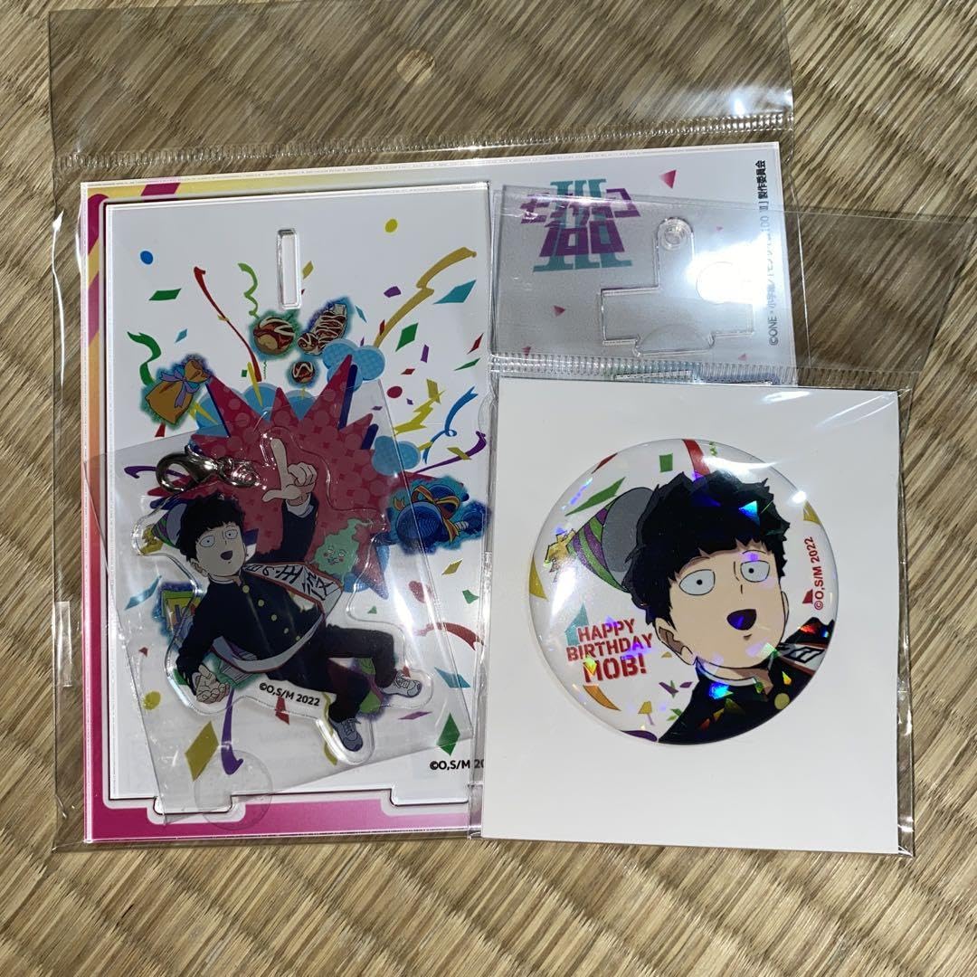 モブサイコ100 影山茂夫 バースデー 誕生日 缶バッジ 16点 Amazon.co.jp: モブサイコ100 スタンド 缶バッジ 影山茂夫