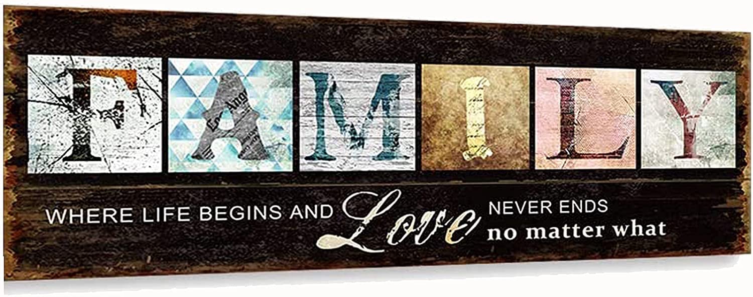 YALKIN Diamond Painting Kits for Adults, Family Diamond Art(31.5x11.8inches) Full Drill Crystal Rhinestone Embroidery Pictures, Wall Decor Stress and Anxiety Relief, Family Diamond Painting