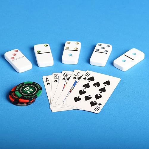 Miniatura 5 de Mahjong Mat - Tapete de mesa de juego adecuado para juegos de azulejos Mahjong, juego de póquer, juego de dominó, el tapete está hecho de material