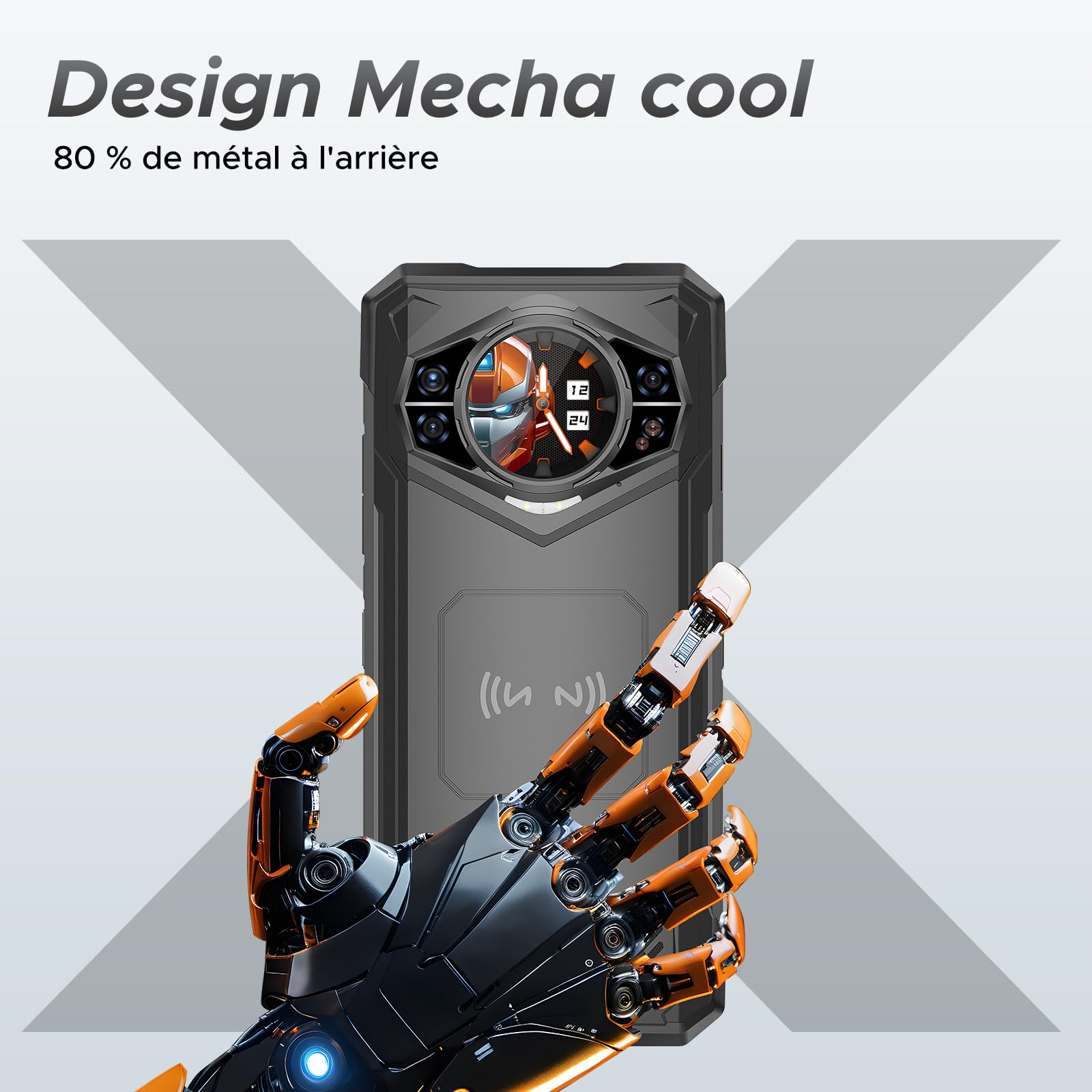 Tablet DOOGEE T20 Mini Pro de 8,4 polegadas, 20 GB de RAM + 256 GB