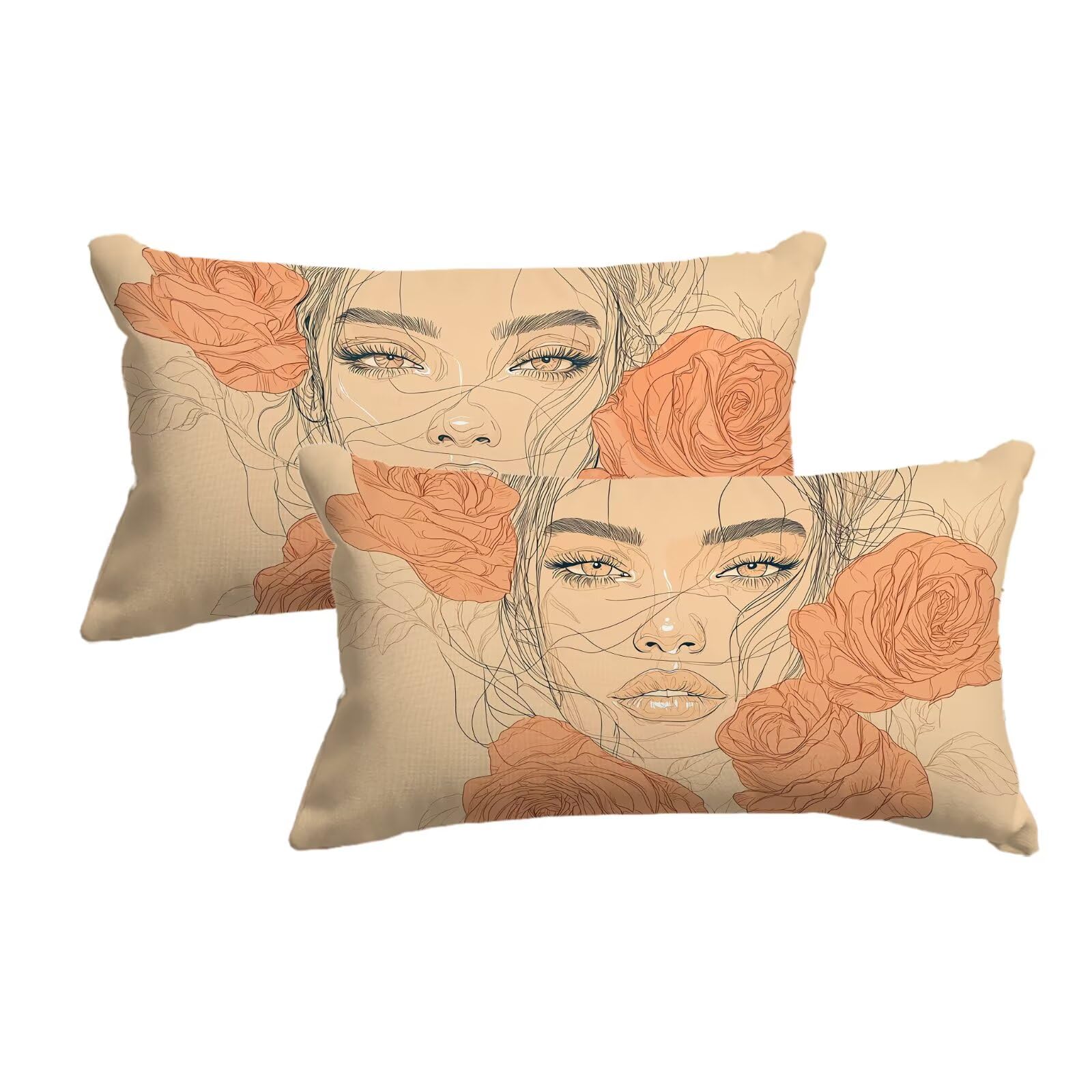 Housse coussin exterieur rose imperméable pour embellir votre salon de jardin et terrasse