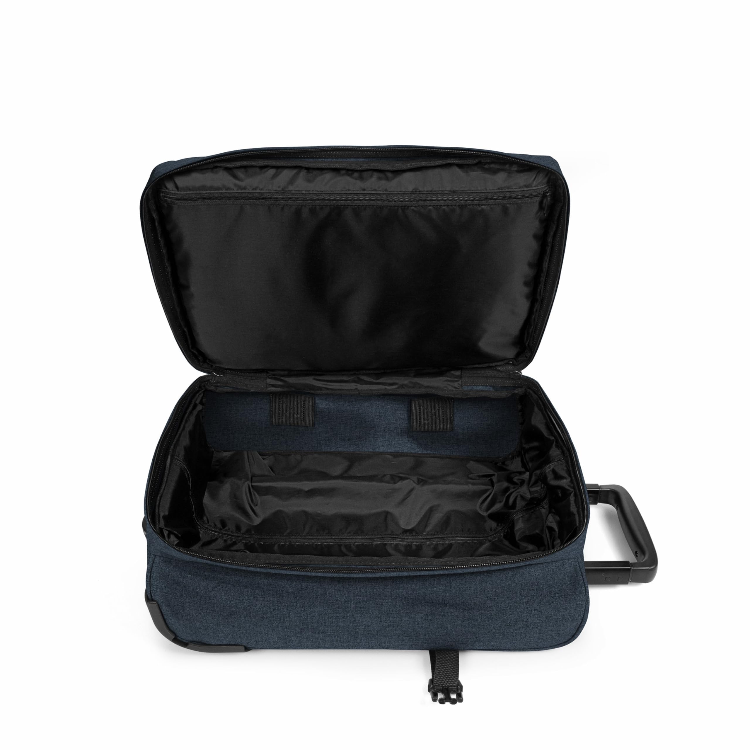 Eastpak Tranverz XXS Valigia Cabina (45 x 32 x 20 cm), Bagaglio a Mano Leggero con Ruote, Chiusura TSA & Doppio Scomparto, Trolley da Viaggio Idrorepellente - TRIPLE DENIM