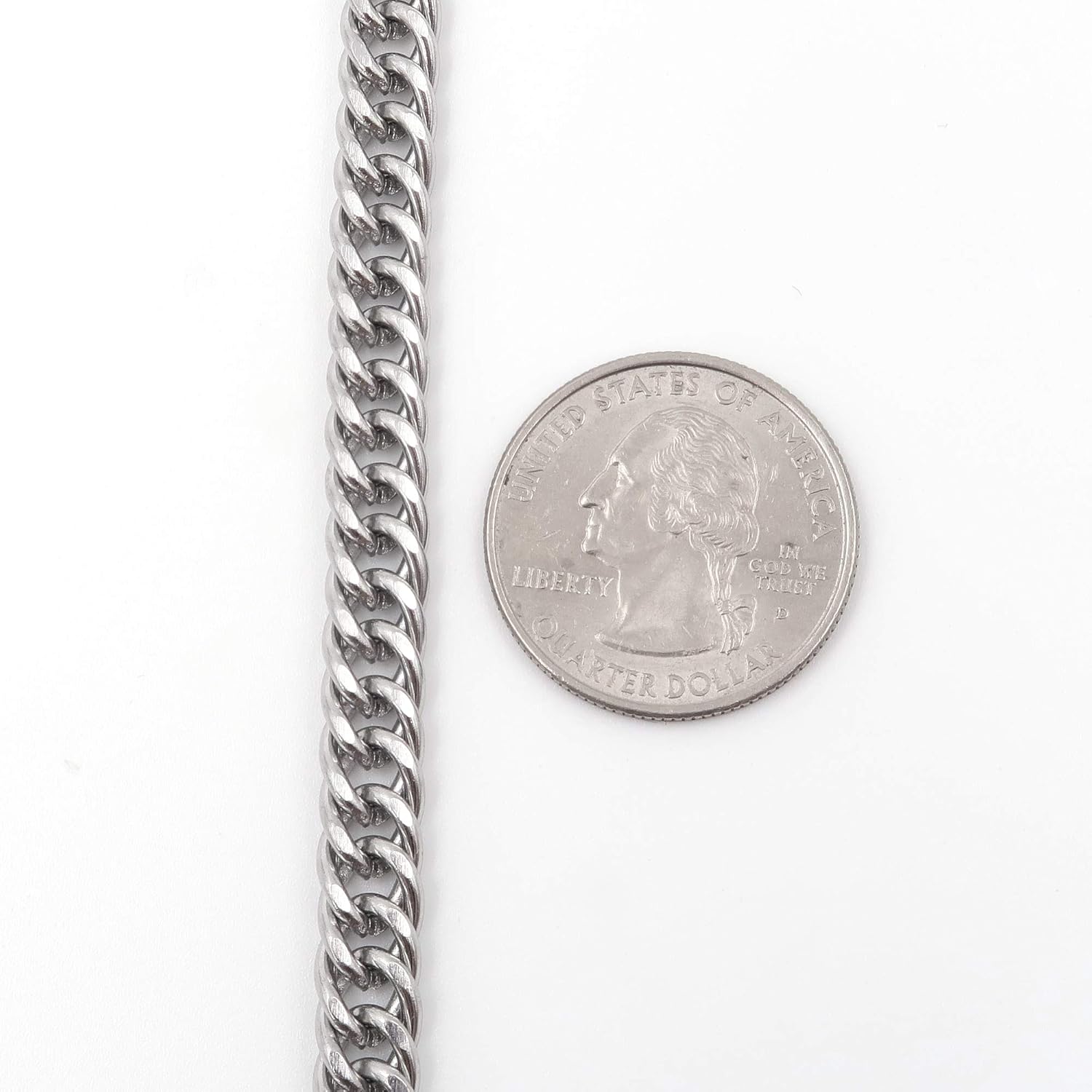 Steelmeup Stainless Steel Faceted Tight Link Curb Chain Bracelet for Men 7mm 9mm 7 8 9inch - Image 3