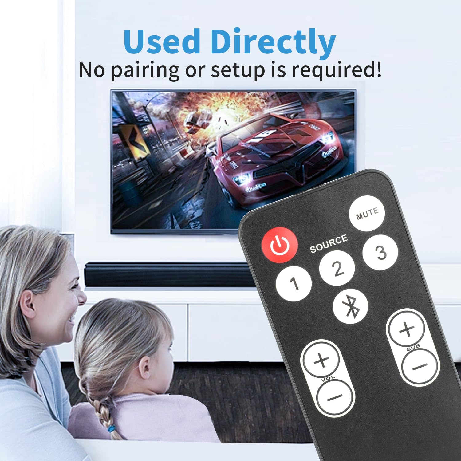 RE15031 Telecomando Per Soundbar Polk 2000 3000 4000 5000 6000 - Foto 6