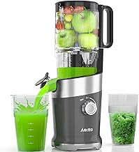 Aeitto Cold Press Juicer, Juicer Machines with Large Feed Chute, For Who...