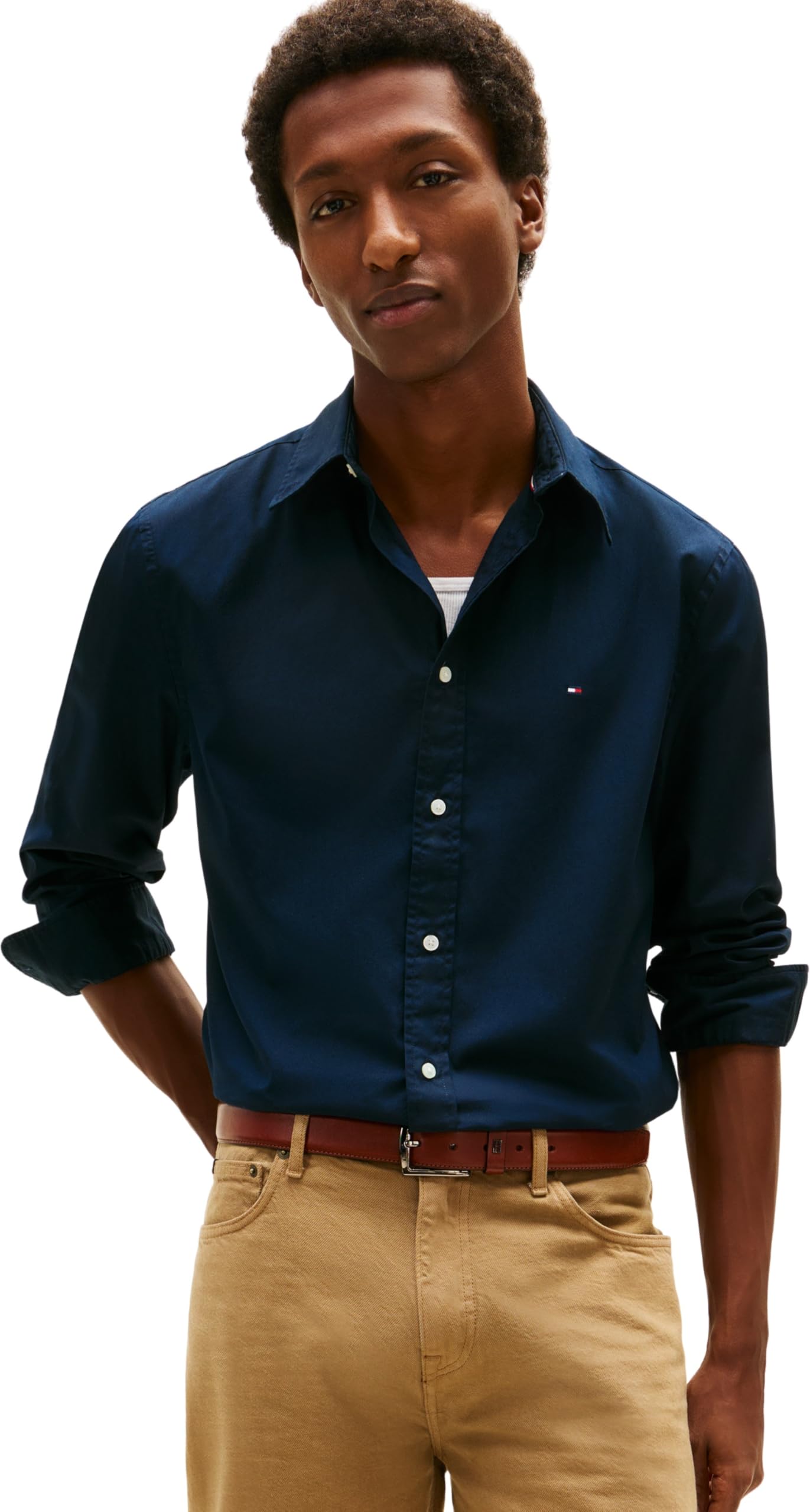 CORE FLEX POPLIN SOLID RF SHIRT Gömlek Erkek
