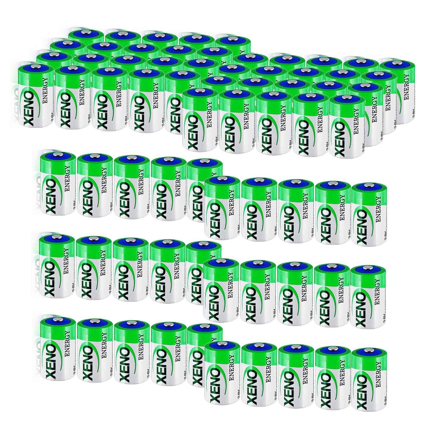 ?? 70 Pcs ??XL-205F 3.6V D Battery Lithium Thionyl Chloride Battery for Xeno Energy 3.6V Lithium Battery XL-205