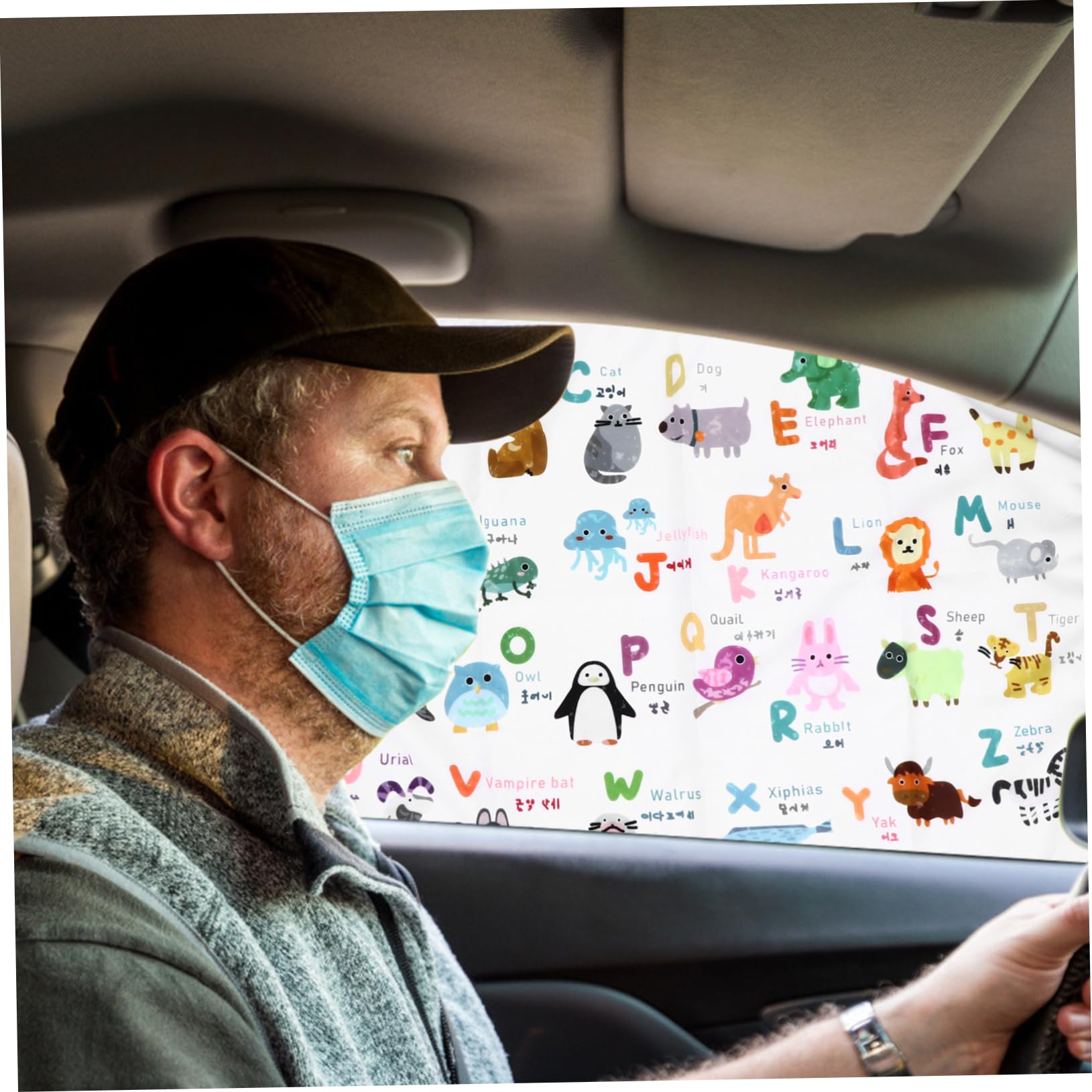 Alipis 3 Parasoles para Ventana De Coche Protección Solar UV para Bebés para Magnéticos