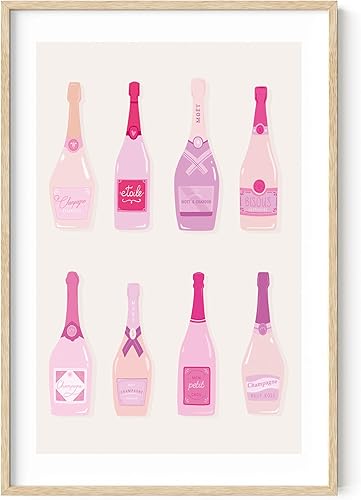 Miniatura 28 de Haus & Hues - Póster rosa con diseño artístico de CDs de los años ´90 para pared de habitación, póster estético para habitación VSCO, póster para CD