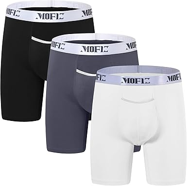 Jinshi Homme Boxer Bambou Long Doux Sous-Vêtements Trunk : Amazon.fr:  Vêtements