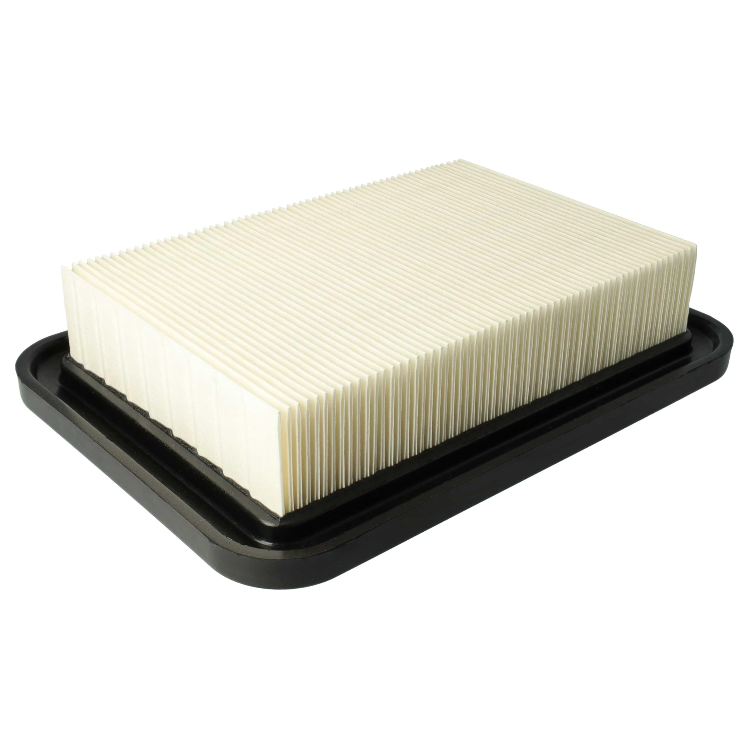 vhbw 5x Filtro plisado plano compatible con Trotec VC 15-20V aspiradora | Elemento filtrante