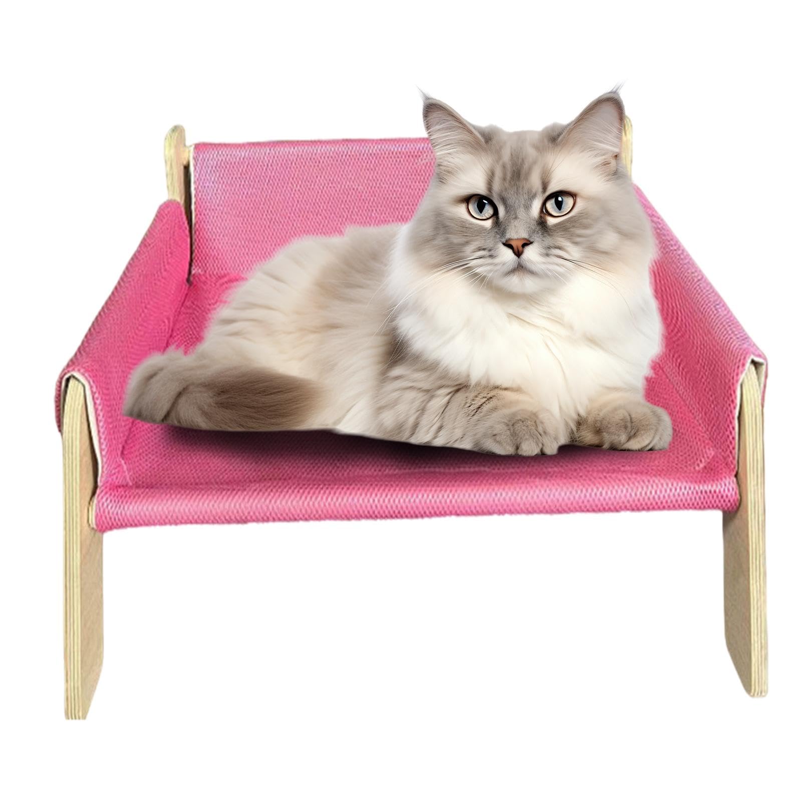 Sofá Cama para Mascotas, Cama elevada para Perros - Camas para Gatos de | madera natural hipoalergénicas | Sofás y sillas para perros con de sofá extraíble Camas para perros estables para cuc