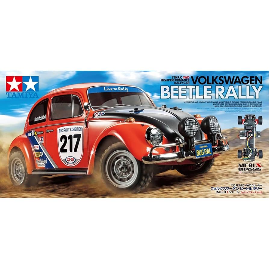 ホビーラジコン TAMIYA XB PRO Volkswagen Beetle タミヤ XBシリーズ 1/10RC XB フォルクスワーゲン ビートル（M