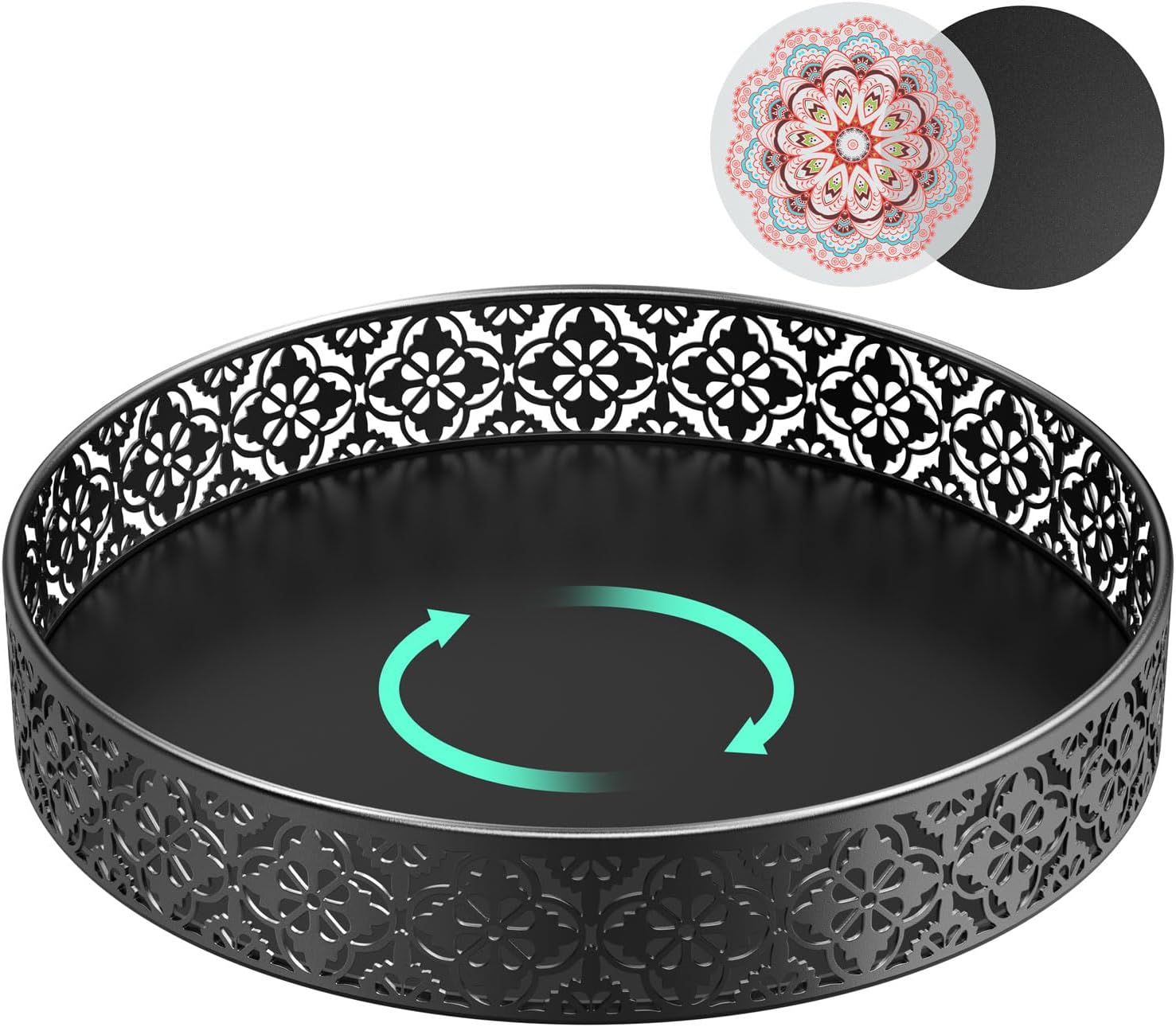 Airsfish Lazy Susan Organizer, 12 Inch Lazy Susan Turntable for