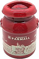 Vista 2 de IH Farmall - Tarro de galletas de gres con relieve elevado