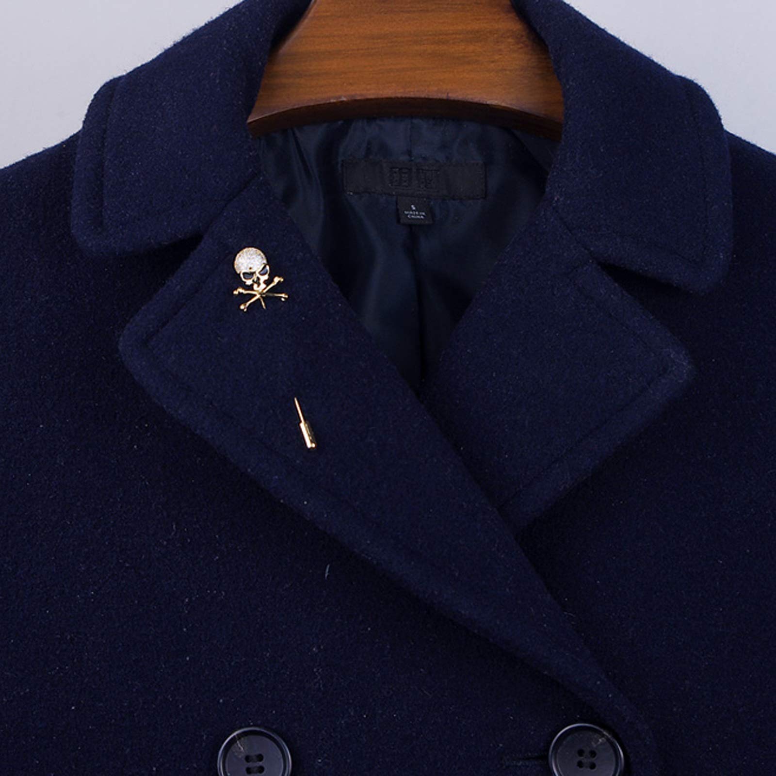Broche de Mujer, Pin, Broche para Hombre, Elementos Esenciales para Caballero, Broche de Solapa Hecho a Mano para Traje Profesional, Esmoquin de Camisas, Broches exquisitos
